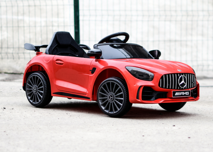Masinuta electrica pentru copii Mercedes-Benz AMG GT-R 50W 12V culoare Rosie [10]