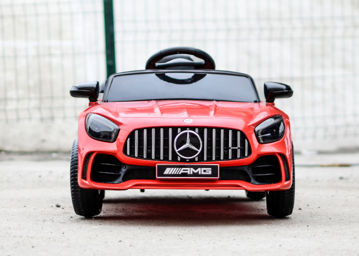 Masinuta electrica pentru copii Mercedes-Benz AMG GT-R 50W 12V culoare Rosie [3]