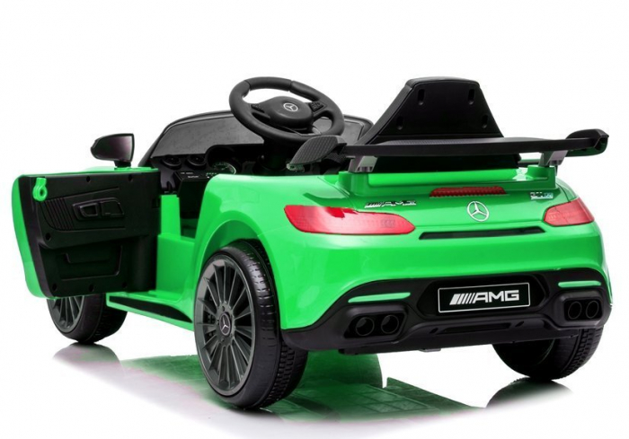 Masinuta electrica pentru copii Mercedes-Benz AMG GT-R 50W 12V culoare Verde [18]