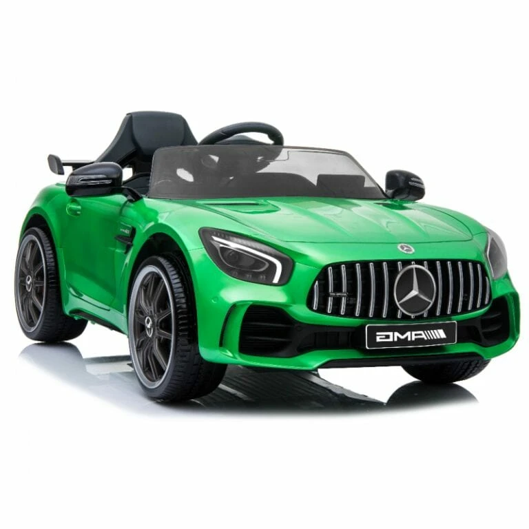 Masinuta Electrica Pentru Copii Mercedes-benz Amg Gt-r 50w 12v Culoare Verde