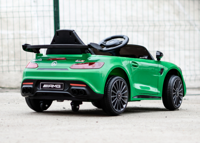 Masinuta electrica pentru copii Mercedes-Benz AMG GT-R 50W 12V culoare Verde [9]