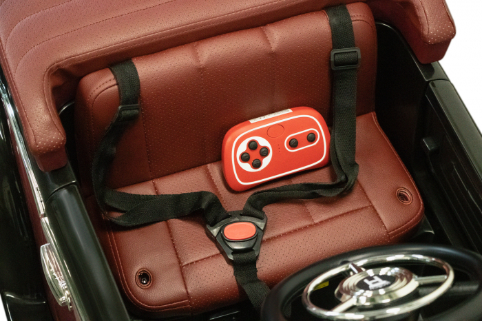 Masinuta electrica Audi Horch 930V 110W PREMIUM cu scaun ADULT, culoare RED Wine [8]
