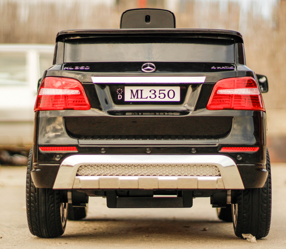 Masinuta electrica pentru copii Mercedes ML350 70W 12V cu ROTI Moi, culoare Negru [6]