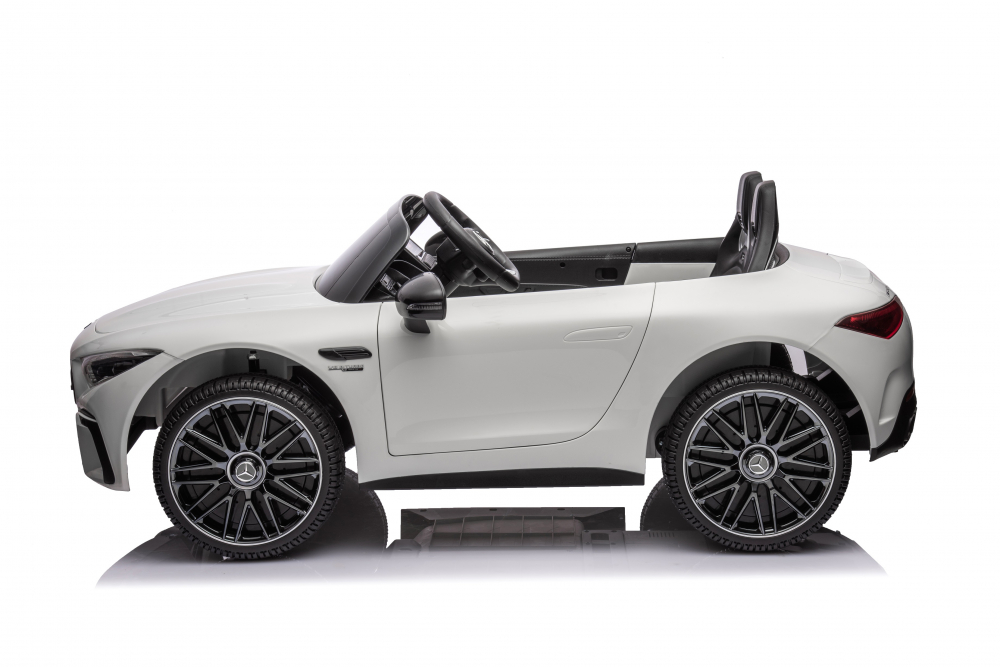 Masinuta electrica pentru copii 2-7 ani Mercedes SL63, 160W, 12V 10Ah, PREMIUM, culoare alba [18]