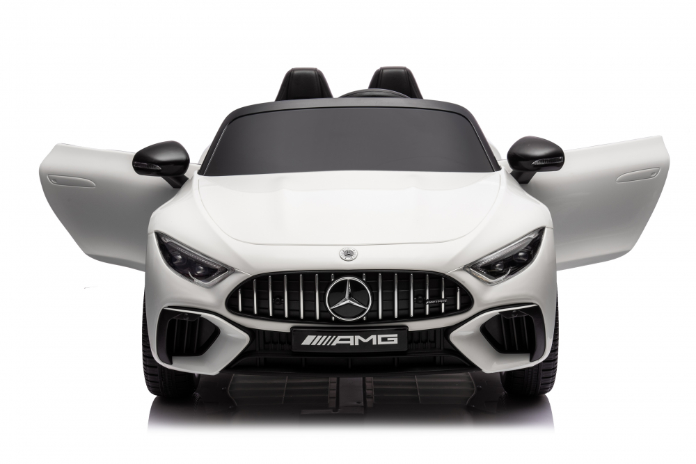 Masinuta electrica pentru copii 2-7 ani Mercedes SL63, 160W, 12V 10Ah, PREMIUM, culoare alba [11]
