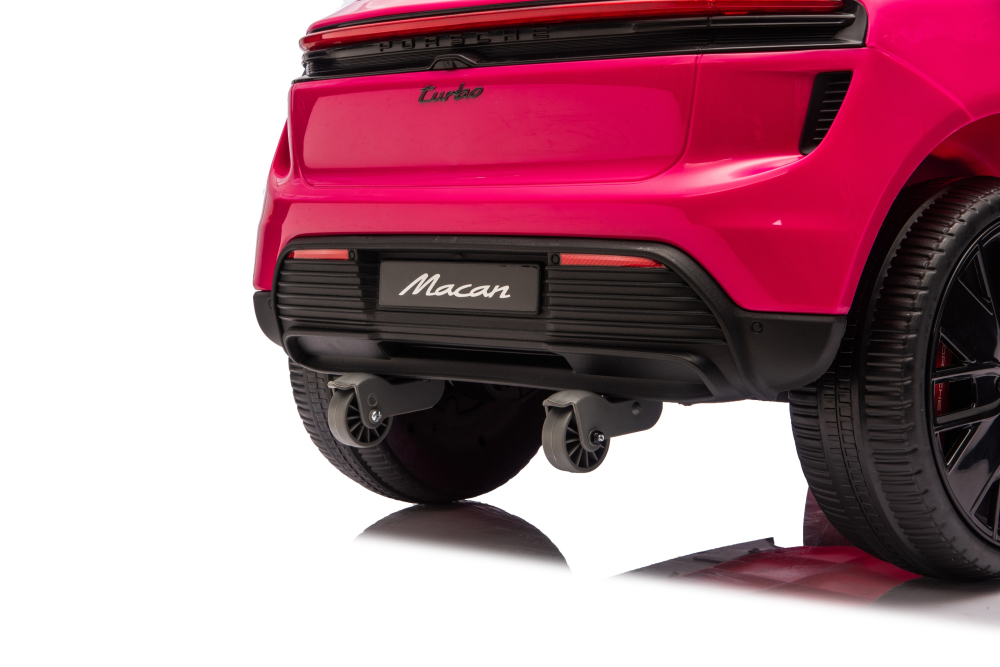 Porsche Macan 140W  roz, masinuta electrica copii 2 - 5 ani [15]