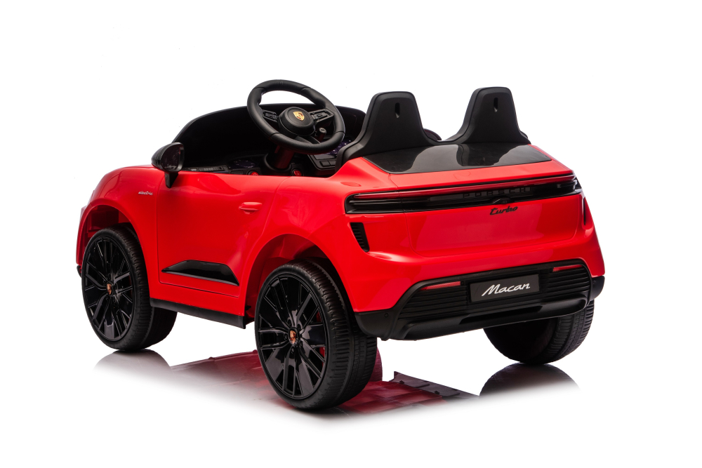 Porsche Macan 140W  rosie, masinuta electrica copii 2 - 5 ani [8]