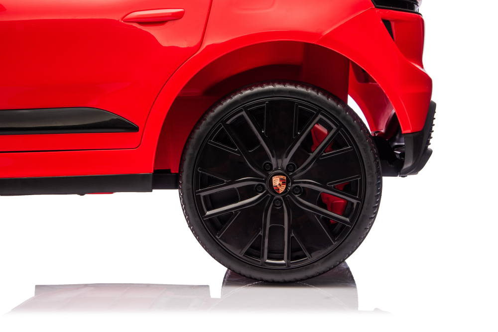 Porsche Macan 140W  rosie, masinuta electrica copii 2 - 5 ani [11]