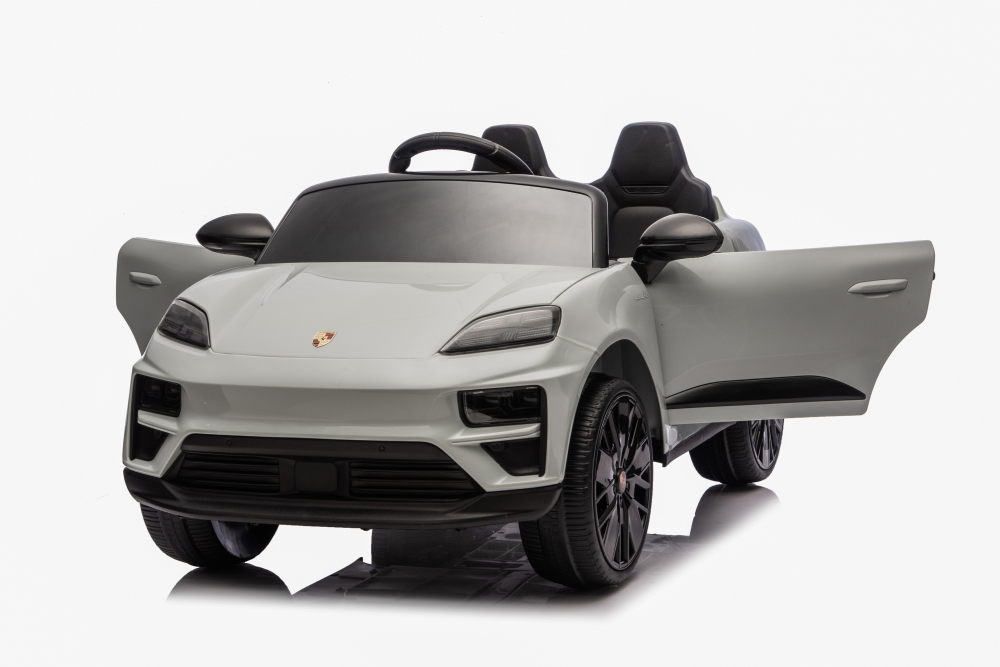 Porsche Macan 140W  Gri, masinuta electrica copii 2 - 5 ani [2]