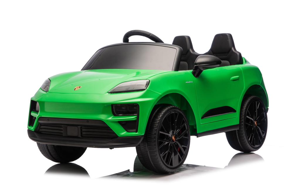 Porsche Macan 140W  verde, masinuta electrica copii 2 - 5 ani [2]