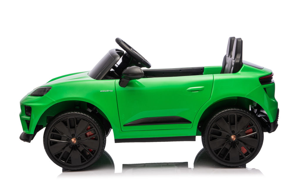 Porsche Macan 140W  verde, masinuta electrica copii 2 - 5 ani [3]
