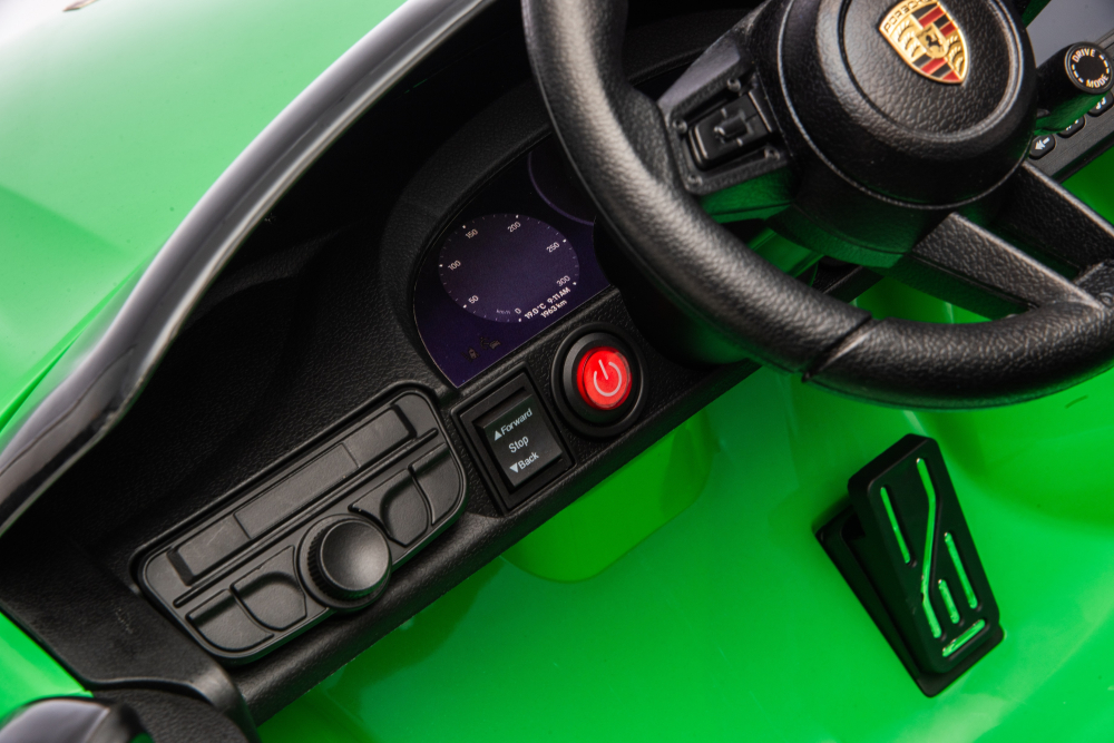 Porsche Macan 140W  verde, masinuta electrica copii 2 - 5 ani [21]