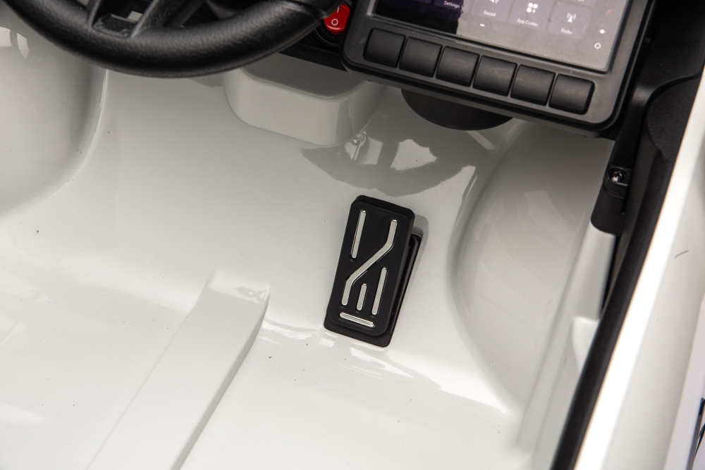 Porsche Macan 140W  alba, masinuta electrica copii 2 - 5 ani [10]