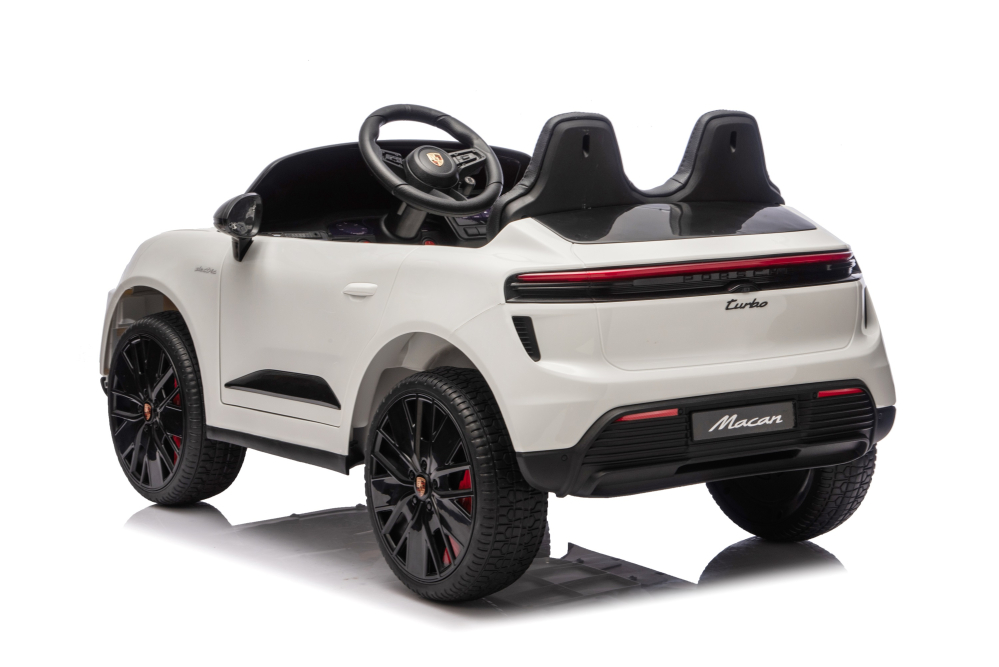 Porsche Macan 140W  alba, masinuta electrica copii 2 - 5 ani [14]