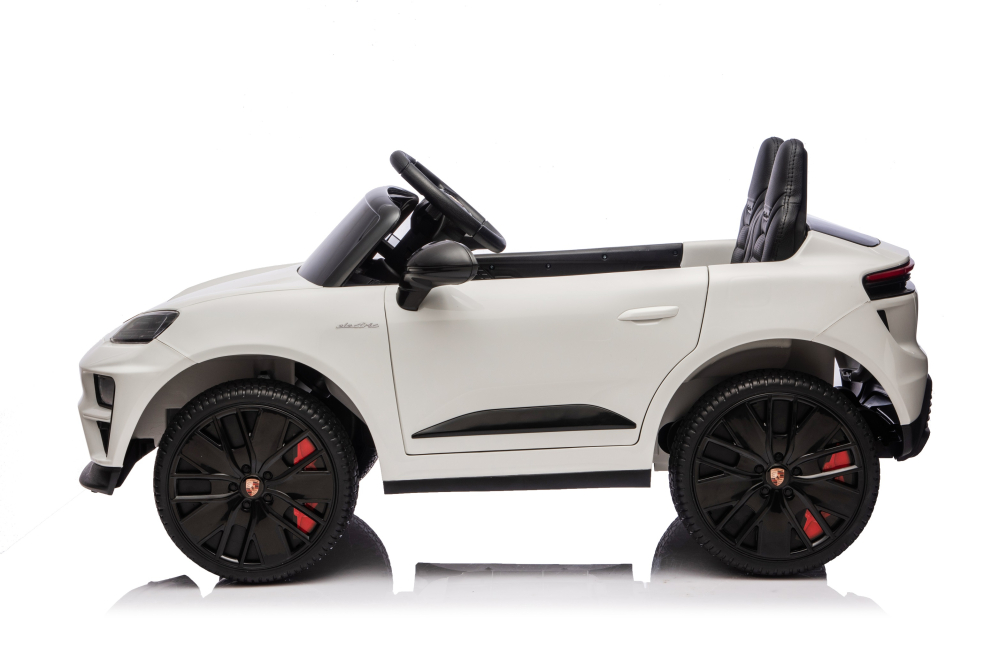 Porsche Macan 140W  alba, masinuta electrica copii 2 - 5 ani [4]