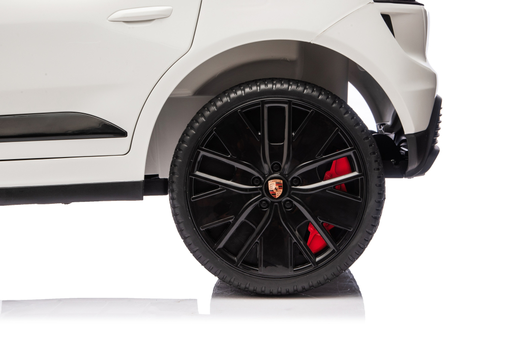 Porsche Macan 140W  alba, masinuta electrica copii 2 - 5 ani [5]