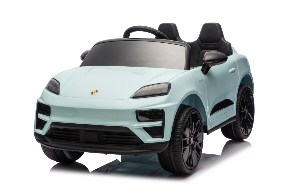 Porsche Macan 140W  Albastra, masinuta electrica copii 2 - 5 ani [7]