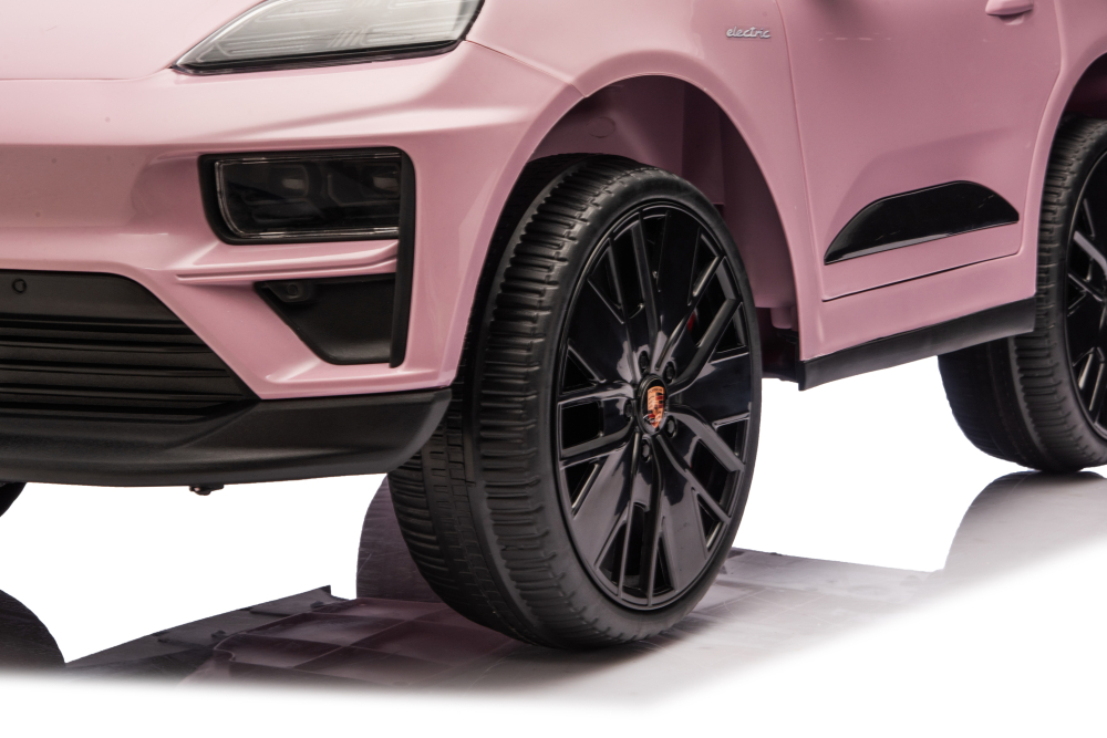 Porsche Macan 140W  Roz pal, masinuta electrica copii 2 - 5 ani [13]