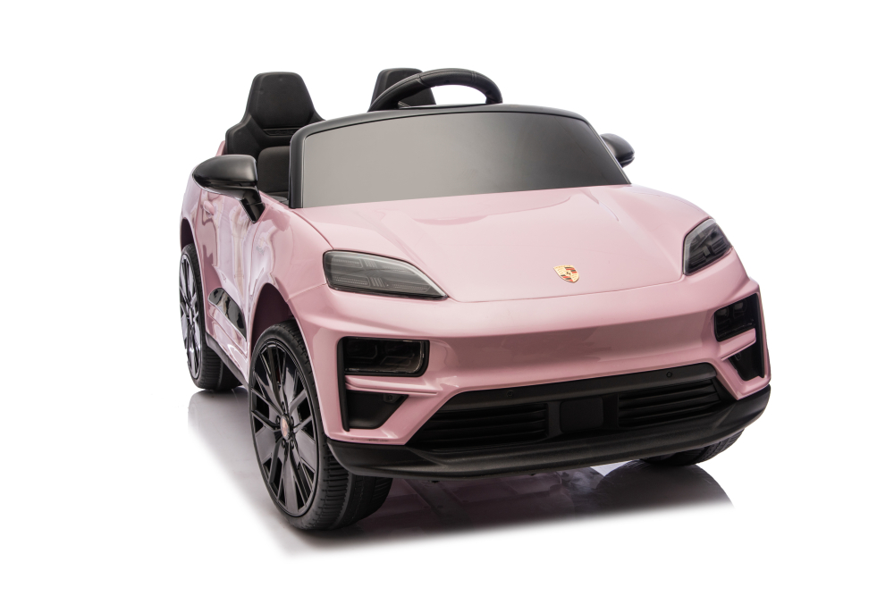 Porsche Macan 140W  Roz pal, masinuta electrica copii 2 - 5 ani [17]