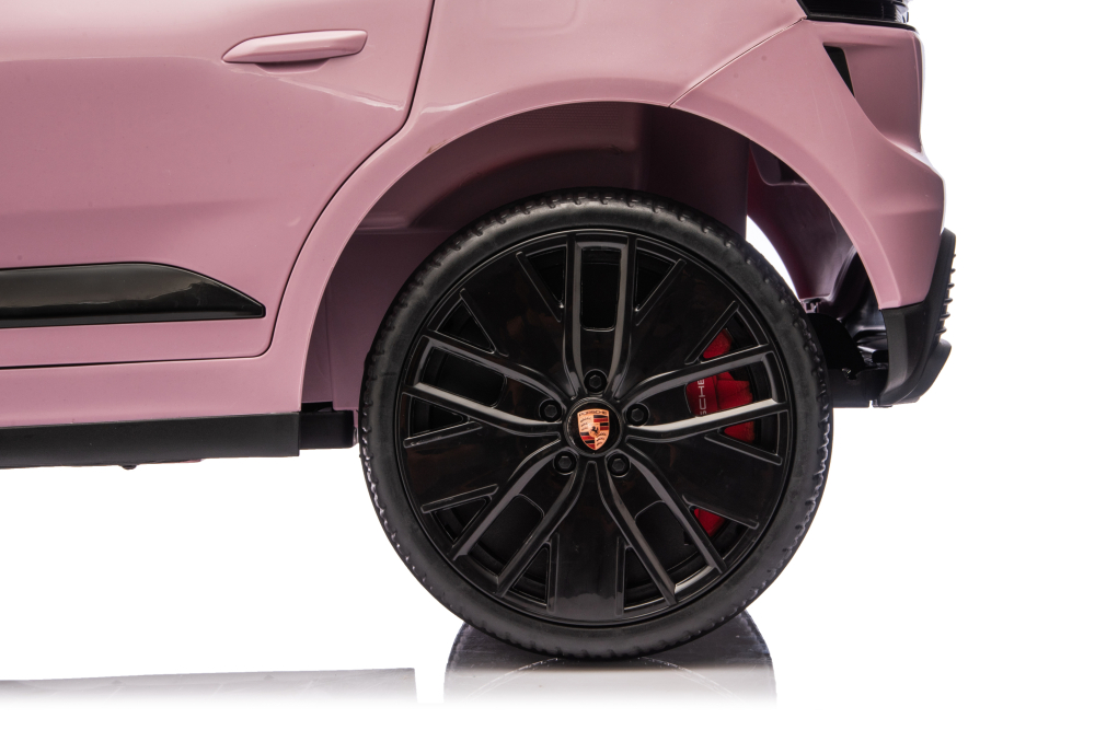 Porsche Macan 140W  Roz pal, masinuta electrica copii 2 - 5 ani [16]