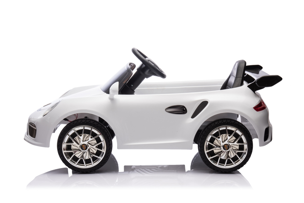 Masinuta electrica pentru copii, RUF CTR 3 70W 12V, premium, culoare alba [4]