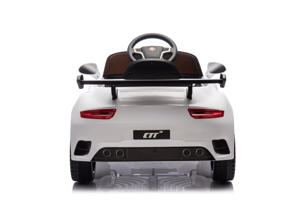 Masinuta electrica pentru copii, RUF CTR 3 70W 12V, premium, culoare alba [6]