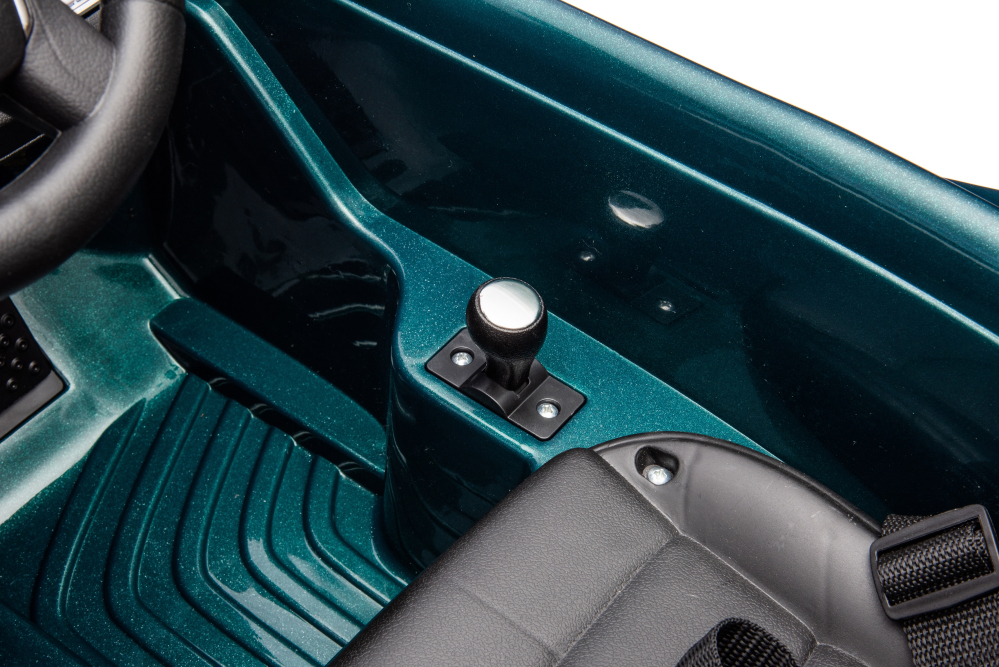 Masinuta electrica pentru copii, RUF CTR 3 70W 12V, premium, culoare verde [6]