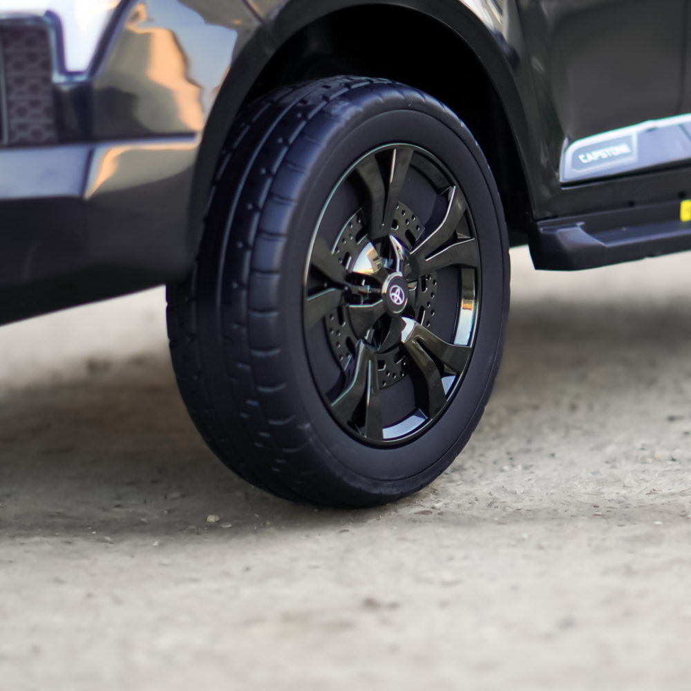 Masinuta electrica pentru copii, Toyota Tundra I-max Force, 12V 80W, echipata premium, neagra [12]