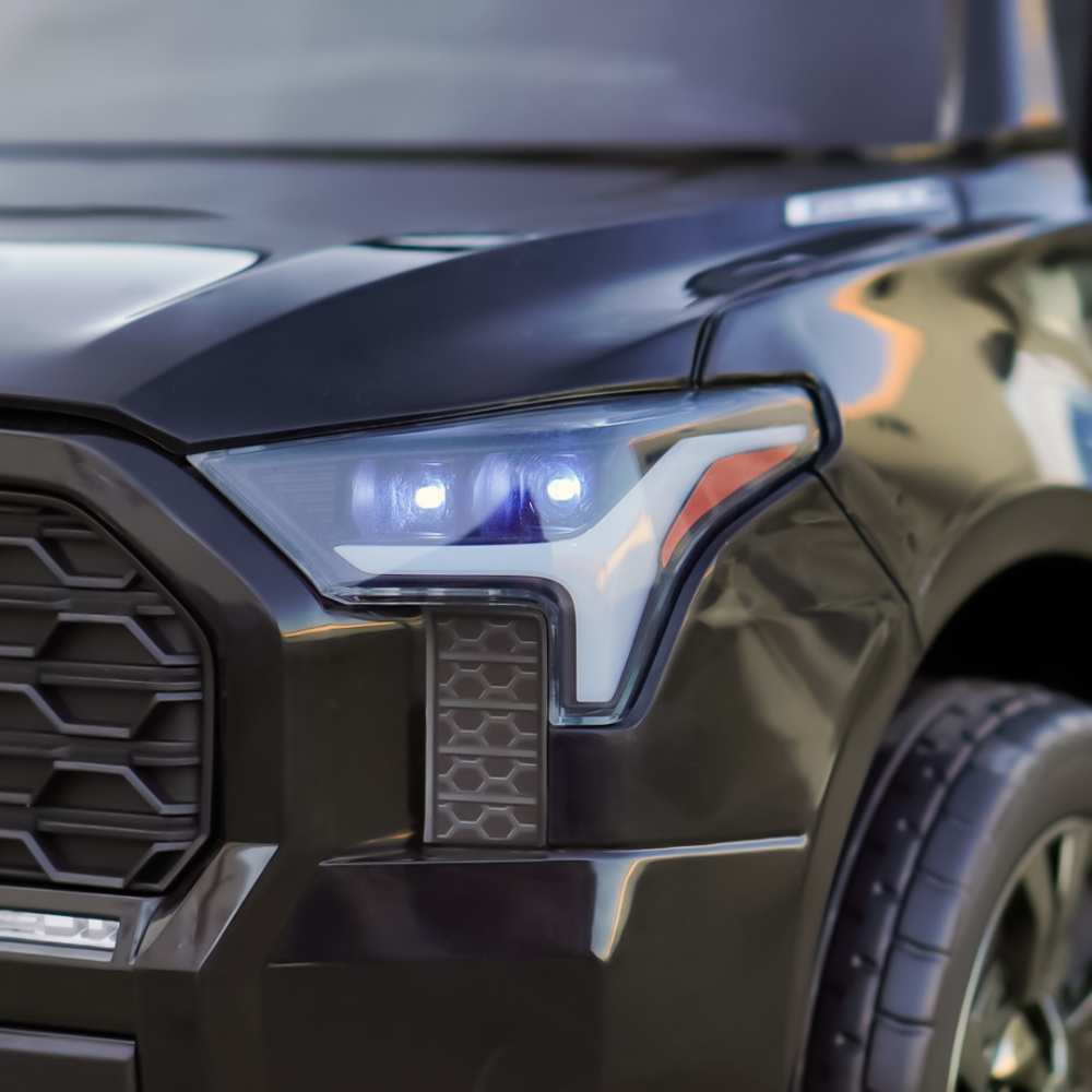 Masinuta electrica pentru copii, Toyota Tundra I-max Force, 12V 80W, echipata premium, neagra [10]