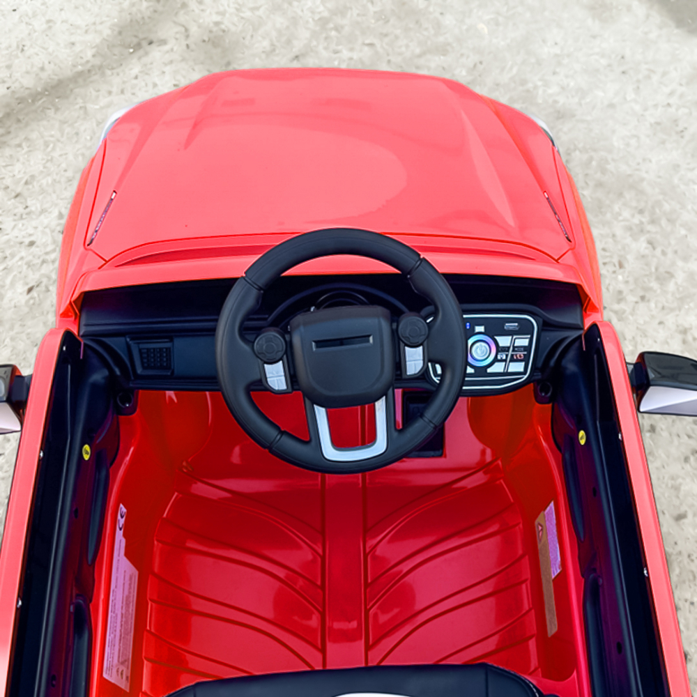 Masinuta electrica pentru copii, Toyota Tundra I-max Force, 12V 80W, echipata premium, rosie [11]