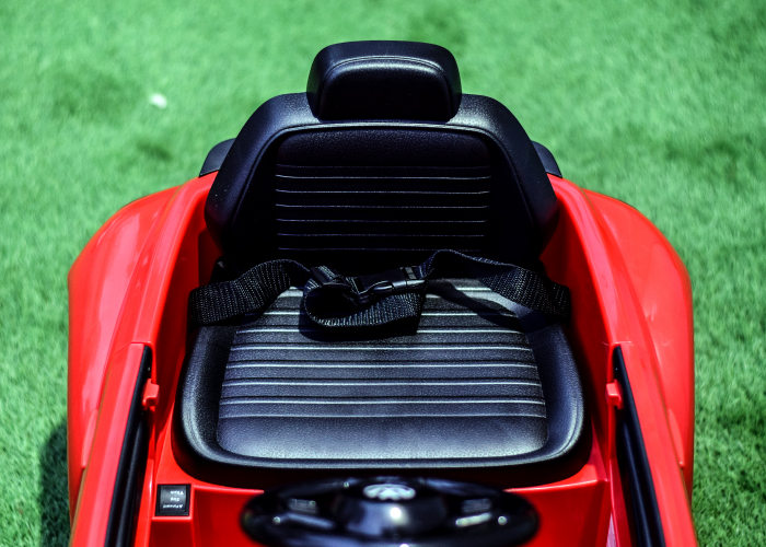 Masinuta electrica pentru copii VW Beetle Dune 35W 6V, functie de leganat, culoare Rosu [10]