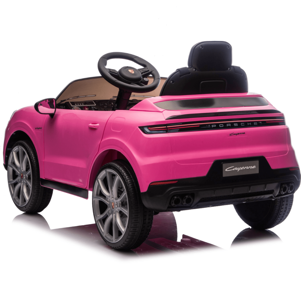 Porsche Cayenne roz, masinuta electrica copii 2 - 5 ani [17]