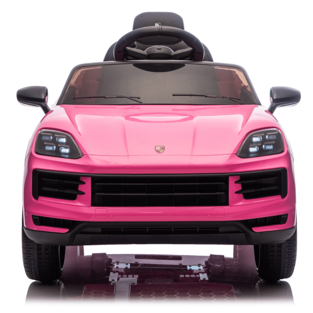 Porsche Cayenne roz, masinuta electrica copii 2 - 5 ani [20]