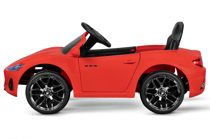 Masinuta electrica rosie pentru copii, Maserati GrandCabrio, 60W, 12V, echipare standard. [10]