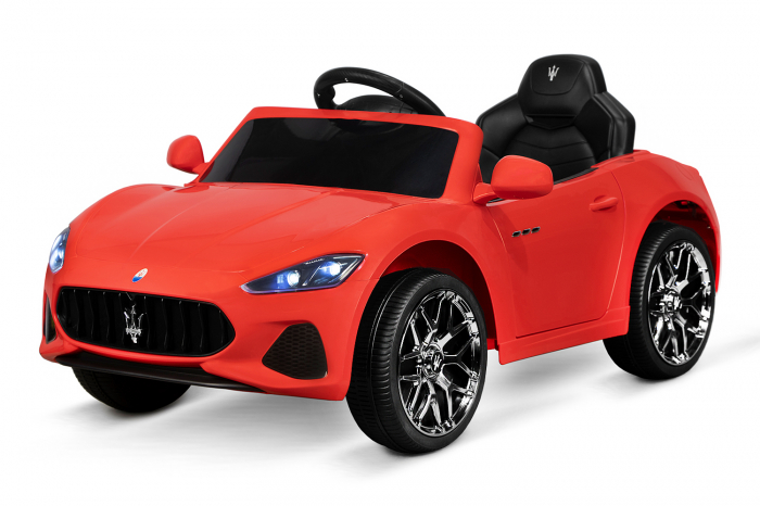 Masinuta electrica rosie pentru copii, Maserati GrandCabrio, 60W, 12V, echipare standard. [1]