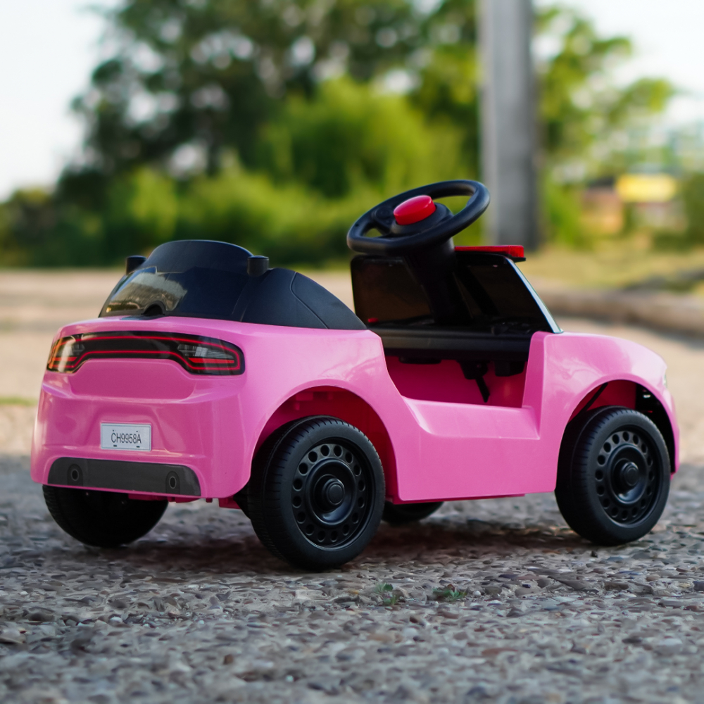 Masinuta electrica pentru fetite Kinderauto BJ9958A 30W 6V culoare Roz [7]