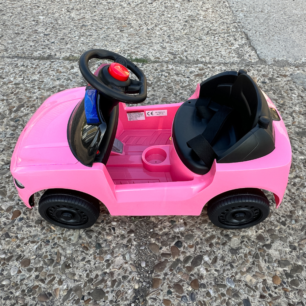 Masinuta electrica pentru fetite Kinderauto BJ9958A 30W 6V culoare Roz [10]