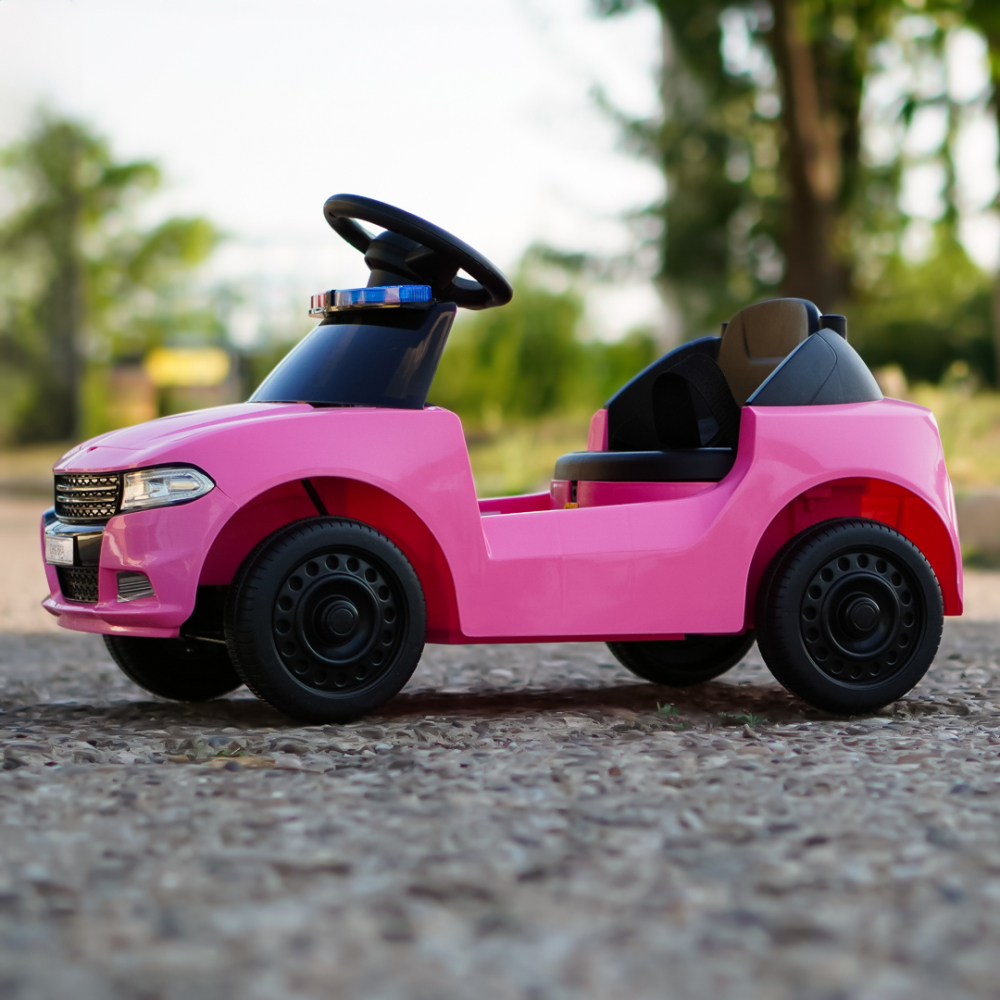 Masinuta electrica pentru fetite Kinderauto BJ9958A 30W 6V culoare Roz [4]