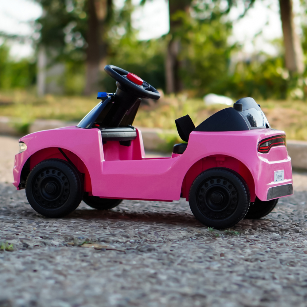 Masinuta electrica pentru fetite Kinderauto BJ9958A 30W 6V culoare Roz [6]