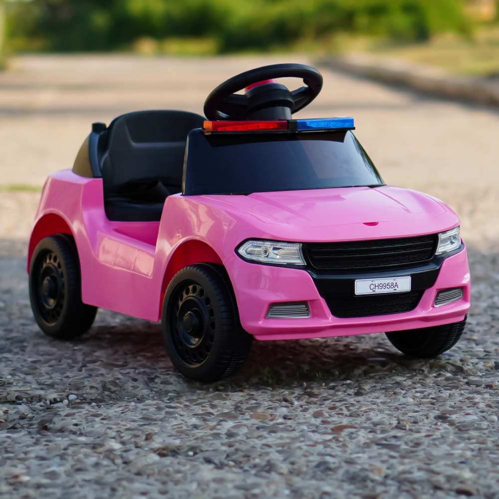 Masinuta electrica pentru fetite Kinderauto BJ9958A 30W 6V culoare Roz [9]