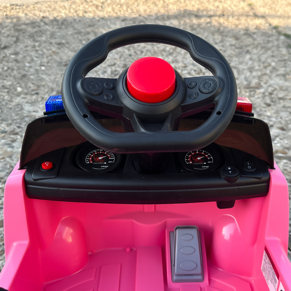 Masinuta electrica pentru fetite Kinderauto BJ9958A 30W 6V culoare Roz [13]