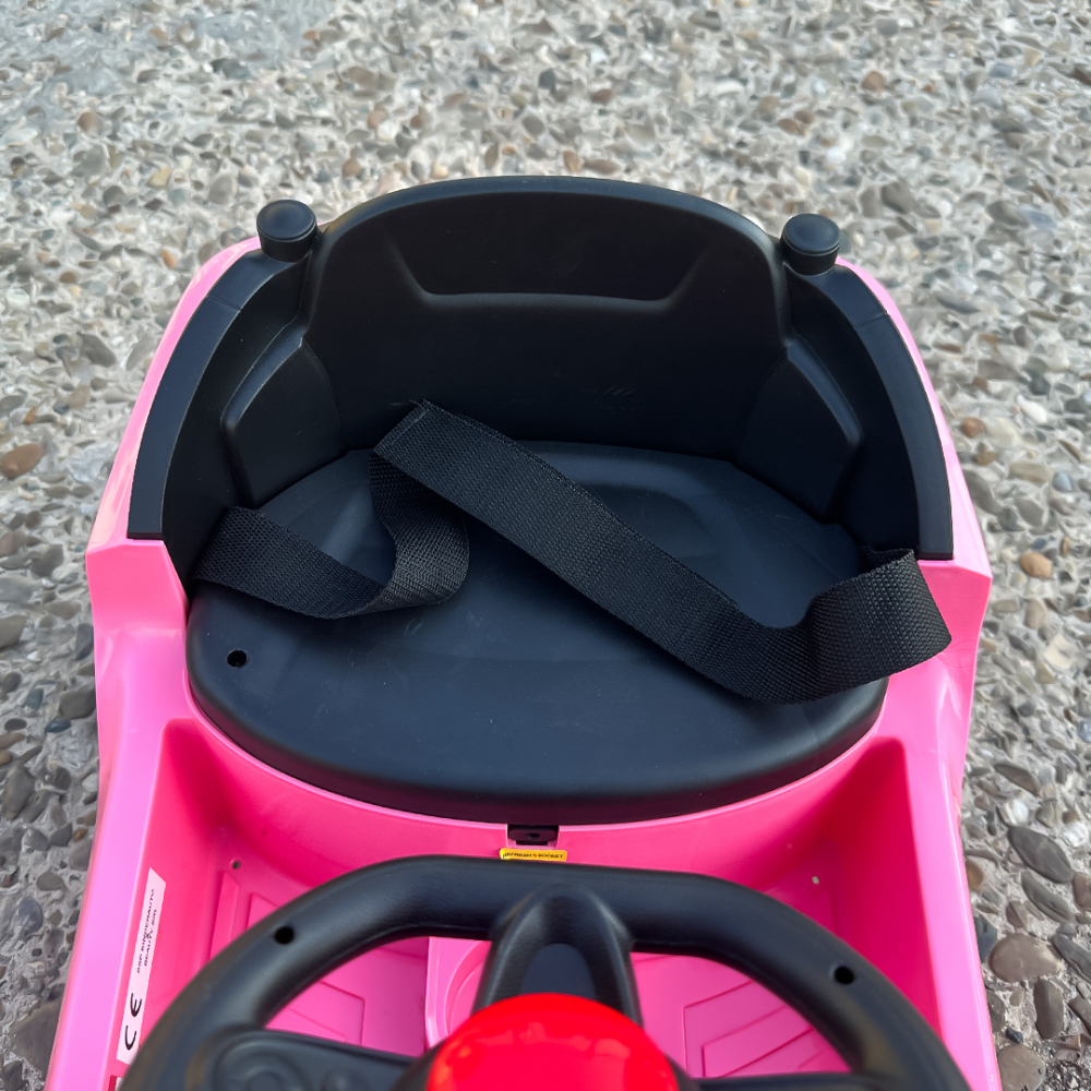 Masinuta electrica pentru fetite Kinderauto BJ9958A 30W 6V culoare Roz [11]