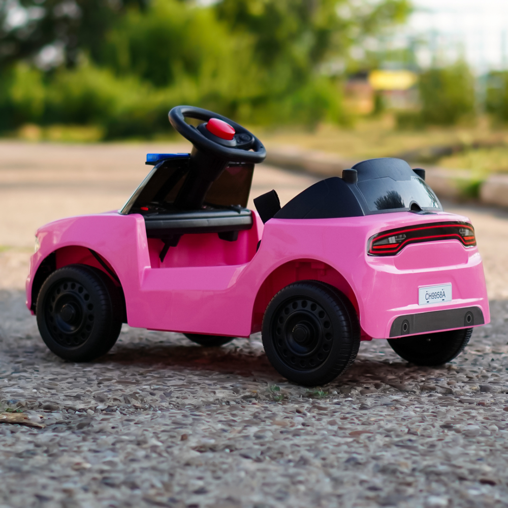 Masinuta electrica pentru fetite Kinderauto BJ9958A 30W 6V culoare Roz [5]
