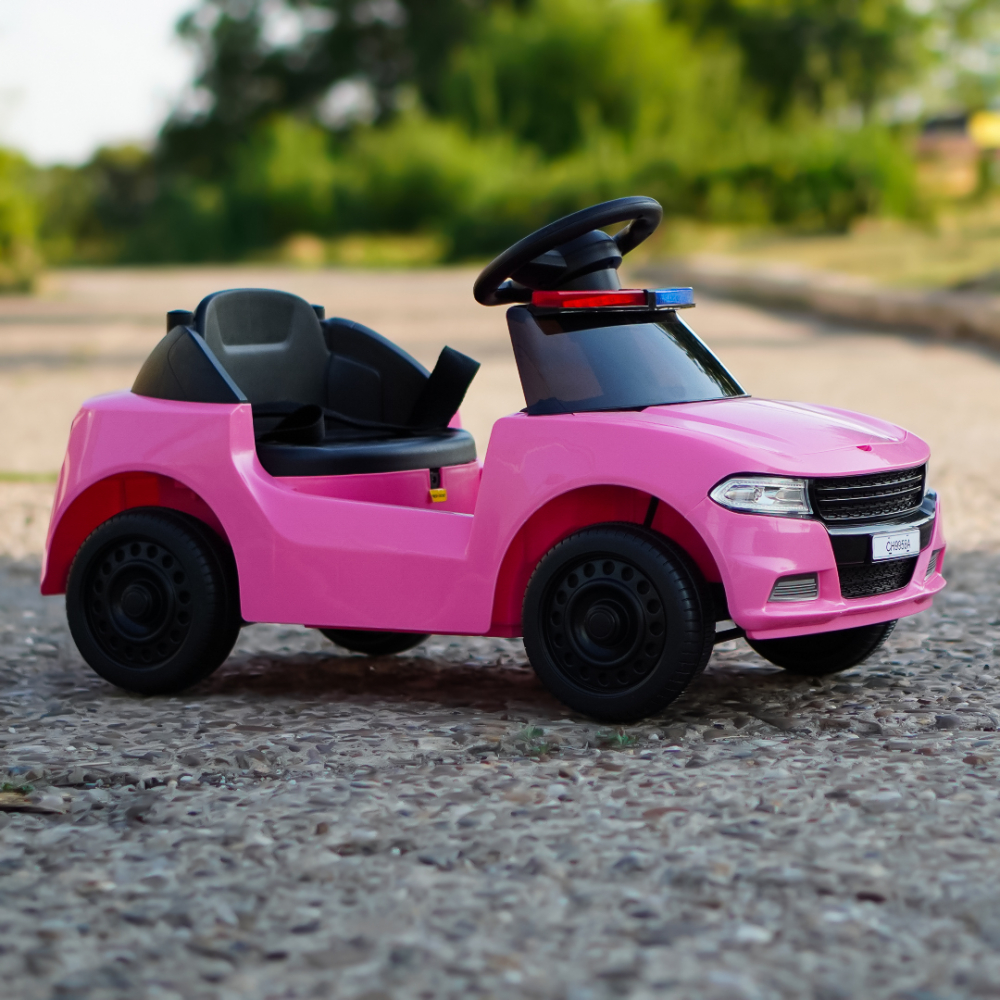 Masinuta electrica pentru fetite Kinderauto BJ9958A 30W 6V culoare Roz [8]