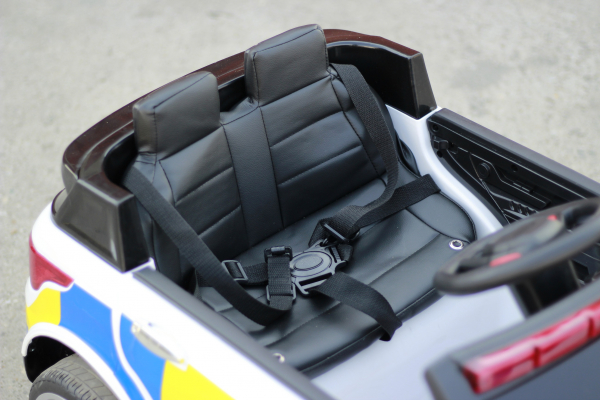 Masinuta electrica POLICE JC002 90W 12V PREMIUM #Alb [5]
