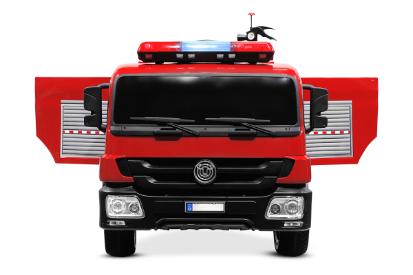 Masinuta electrica Pompieri Fire Truck Hollicy 90W 12V PREMIUM #Rosu [3]