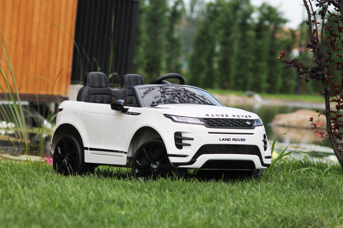 Range Rover 4x4  alb, masinuta electrica copii 2-6 ani [4]