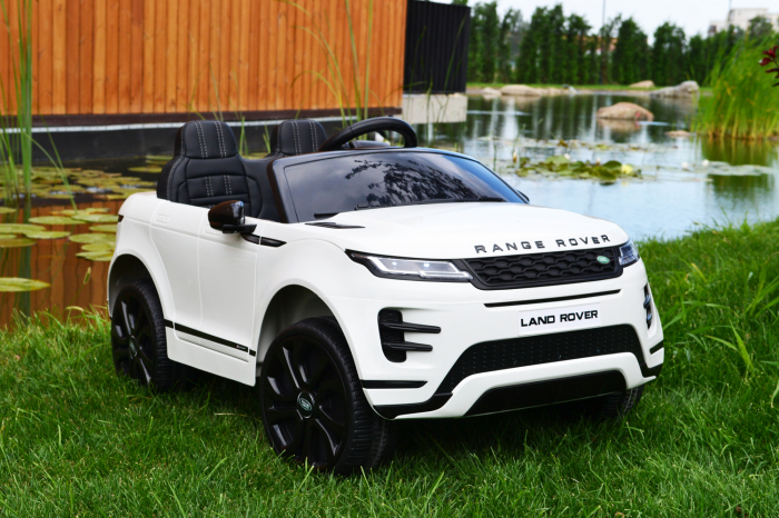Range Rover 4x4  alb, masinuta electrica copii 2-6 ani [2]