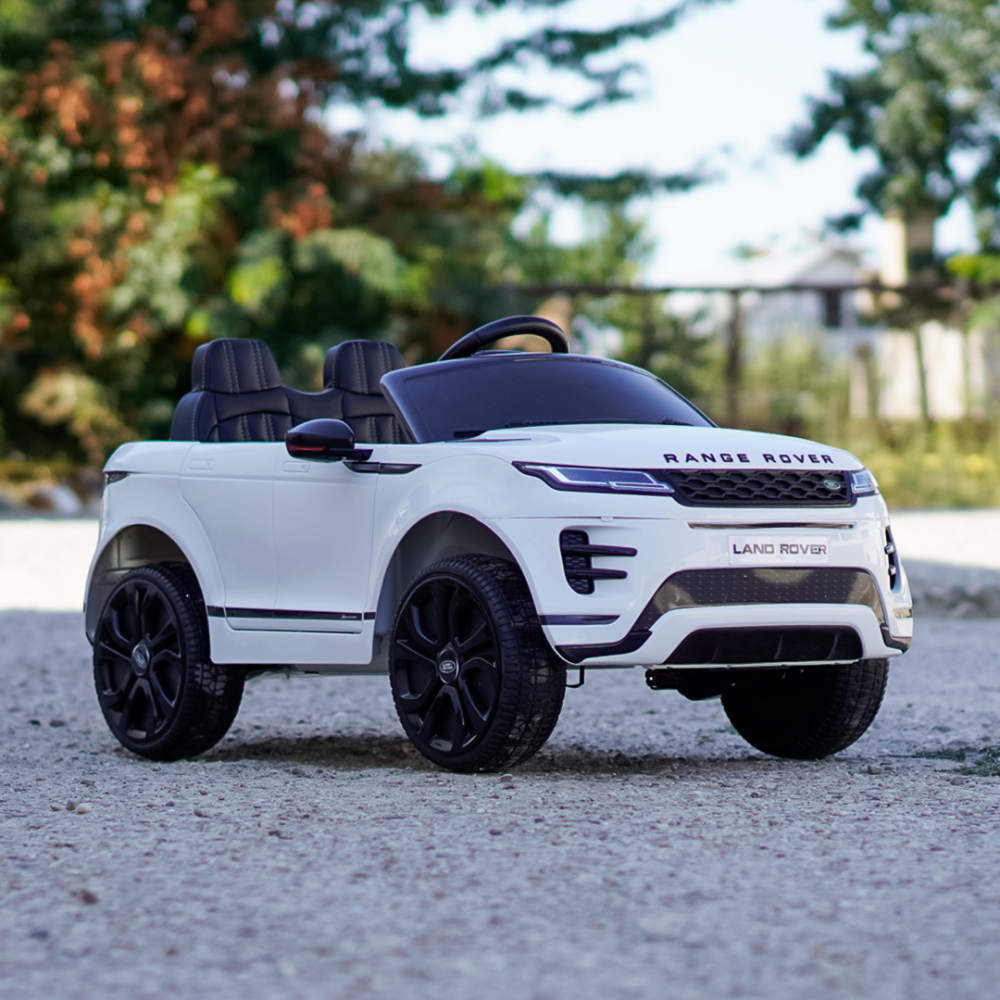 Range Rover 4x4  alb, masinuta electrica copii 2-6 ani [9]