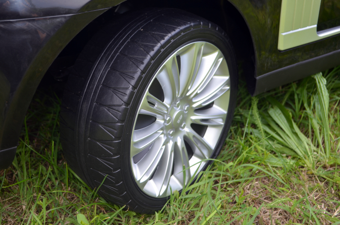 Masinuta electrica Range Rover Vogue HSE 4x4 180W DELUXE, player MP4 #Negru [11]